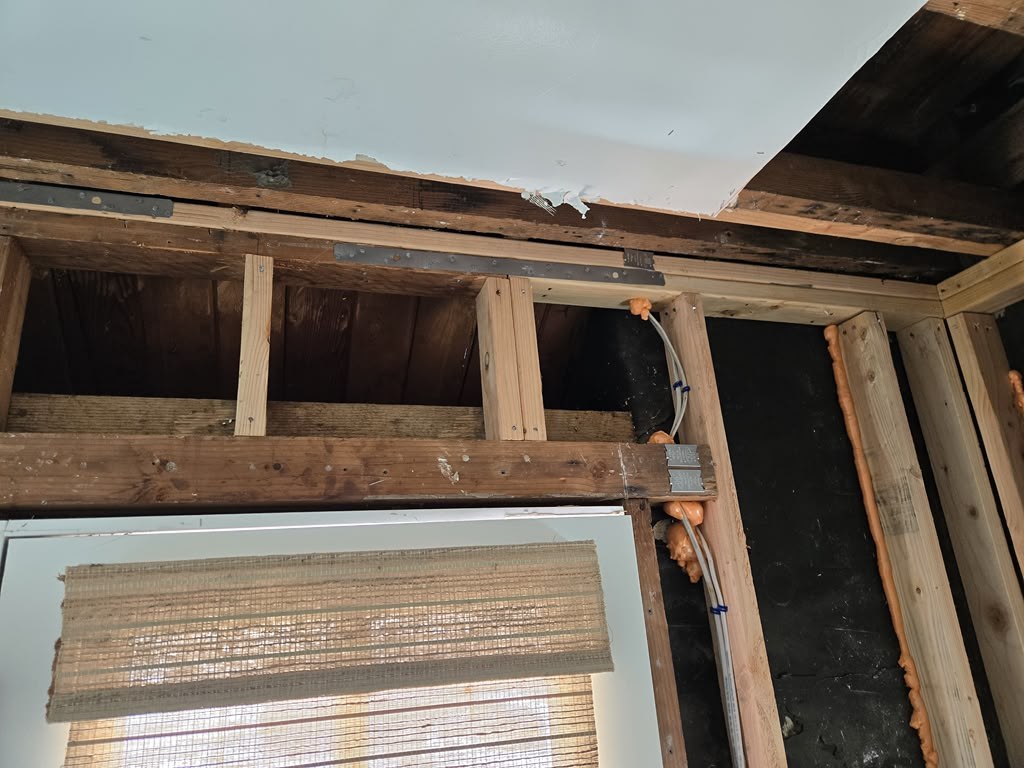 Repairing Laundry Room Water Damage and Rotten Framing Caused by a Roof Leak in Azusa