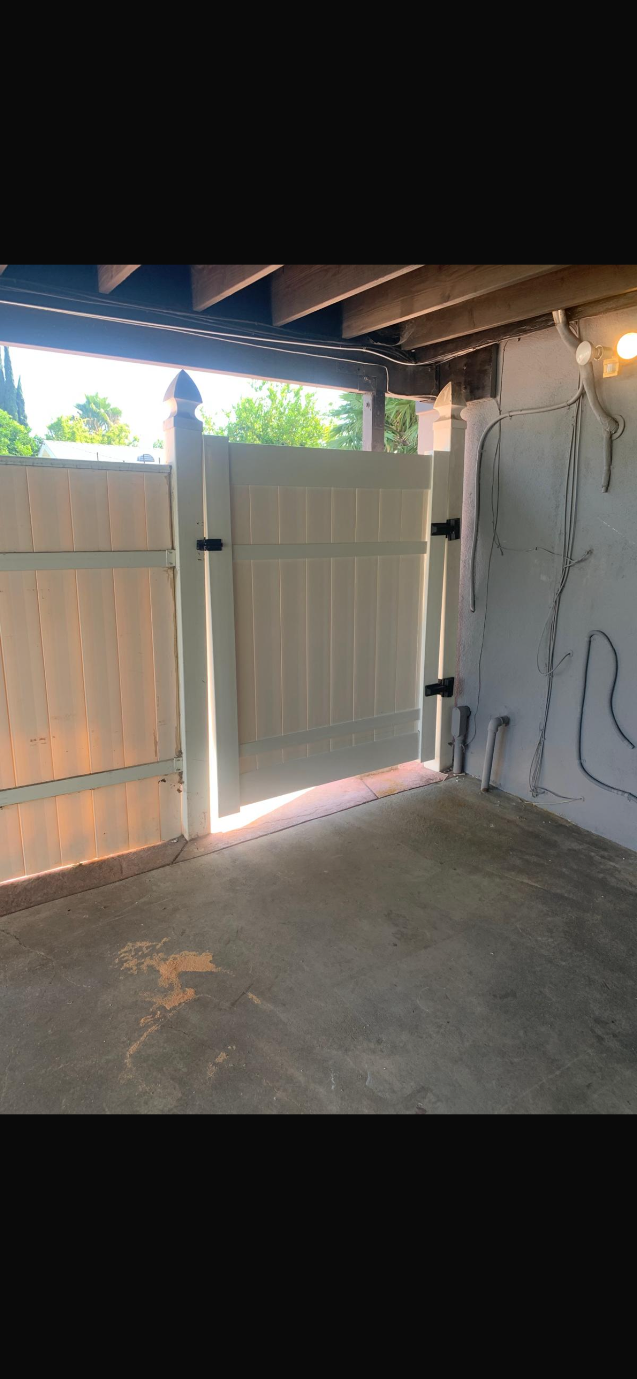 Professional Vinyl Fence Door and Gate Installation for Homes